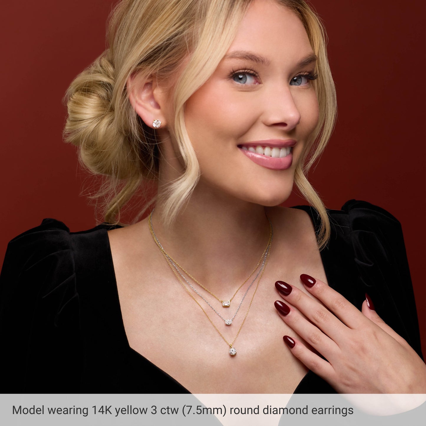 1/10 Ct Lab-Grown Diamond Stud Earring - Lab Grown Diamond