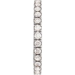 1 Ctw Lab-Grown Diamond Flexible Eternity Band