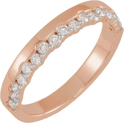 3/8 Ctw Lab-Grown Diamond Anniversary Band