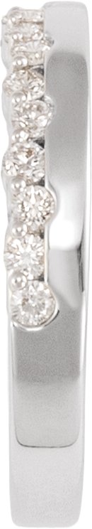 3/8 Ctw Lab-Grown Diamond Anniversary Band - White Gold - Lab Grown Diamond