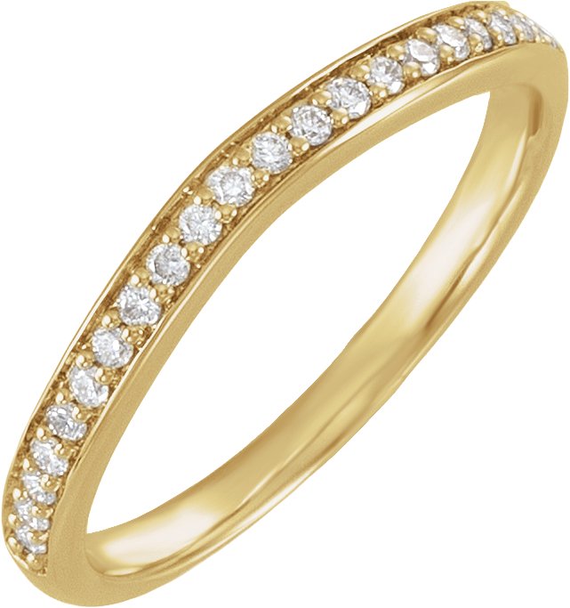 1/6 Ctw Lab-Grown Diamond Anniversary Band
