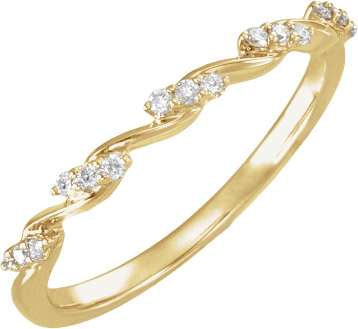 1/8 Ctw Lab-Grown Diamond Anniversary Band