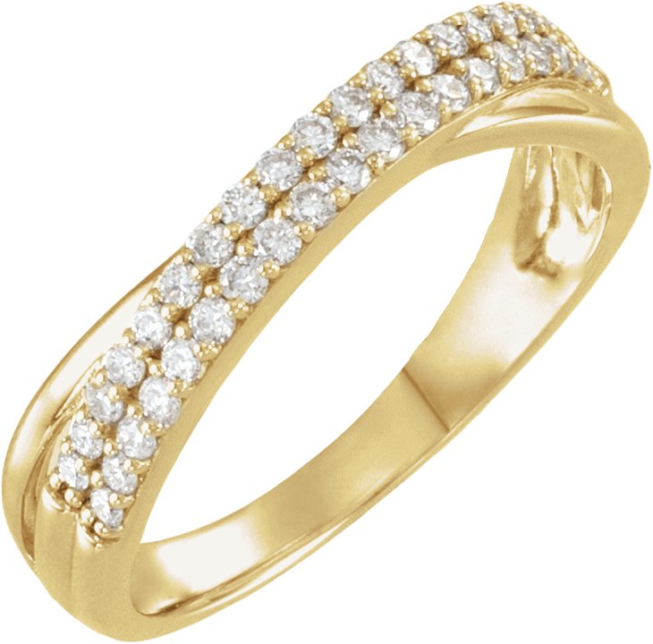 1/3 Ctw Lab-Grown Diamond Anniversary Band