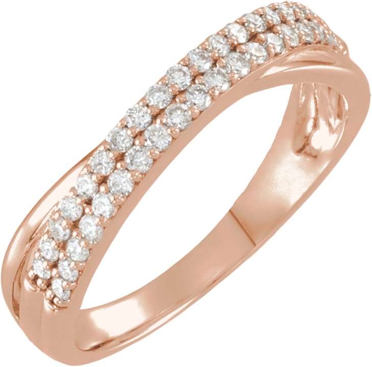 1/3 Ctw Lab-Grown Diamond Anniversary Band
