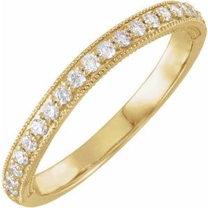 1/4 Ctw Lab-Grown Diamond Anniversary Band