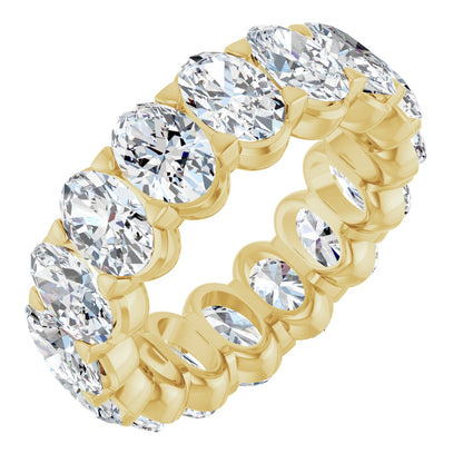 6 3/8 Ctw Oval Lab-Grown Diamond Eternity Band