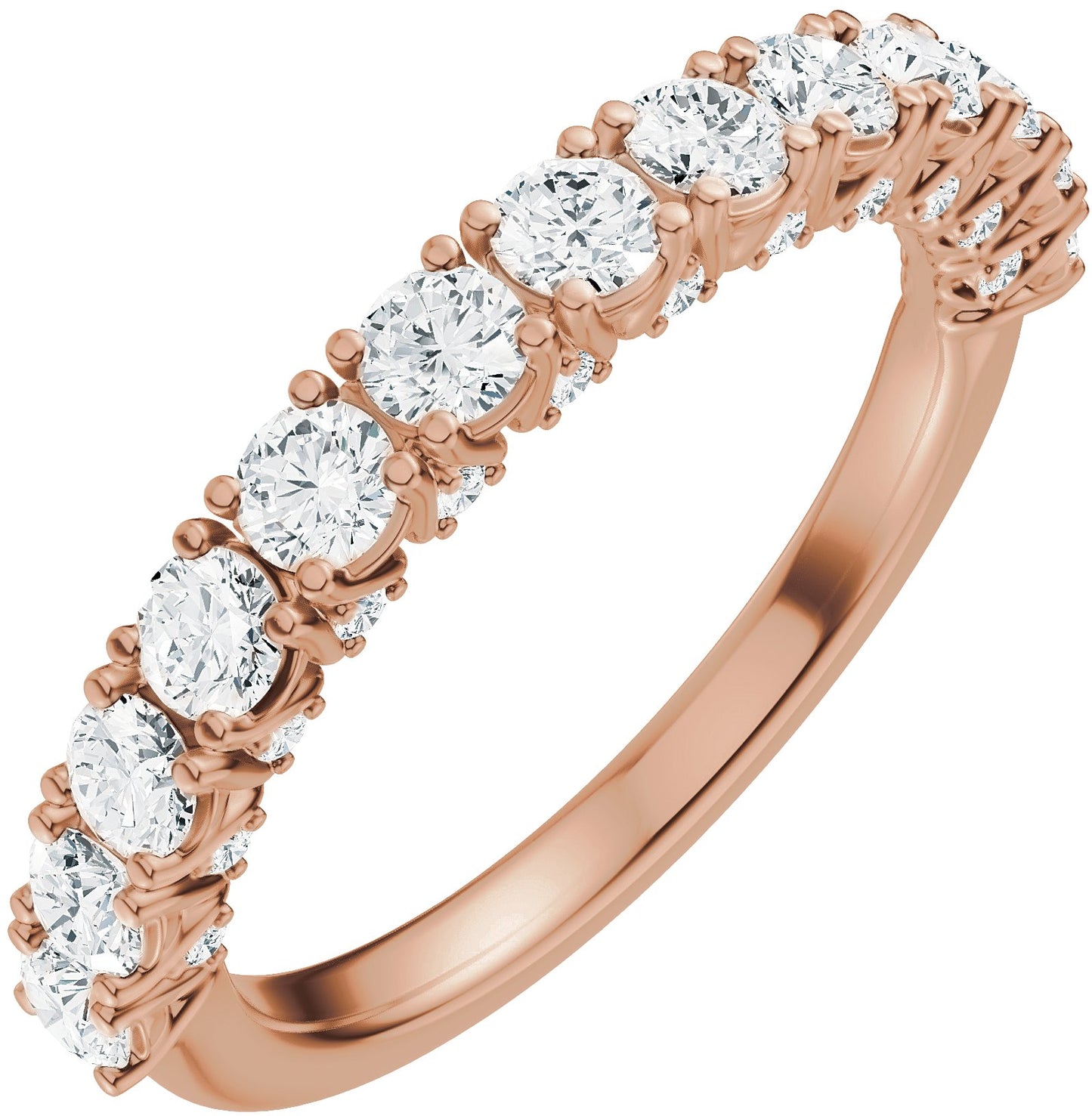 1 Ctw Lab-Grown Diamond Anniversary Band