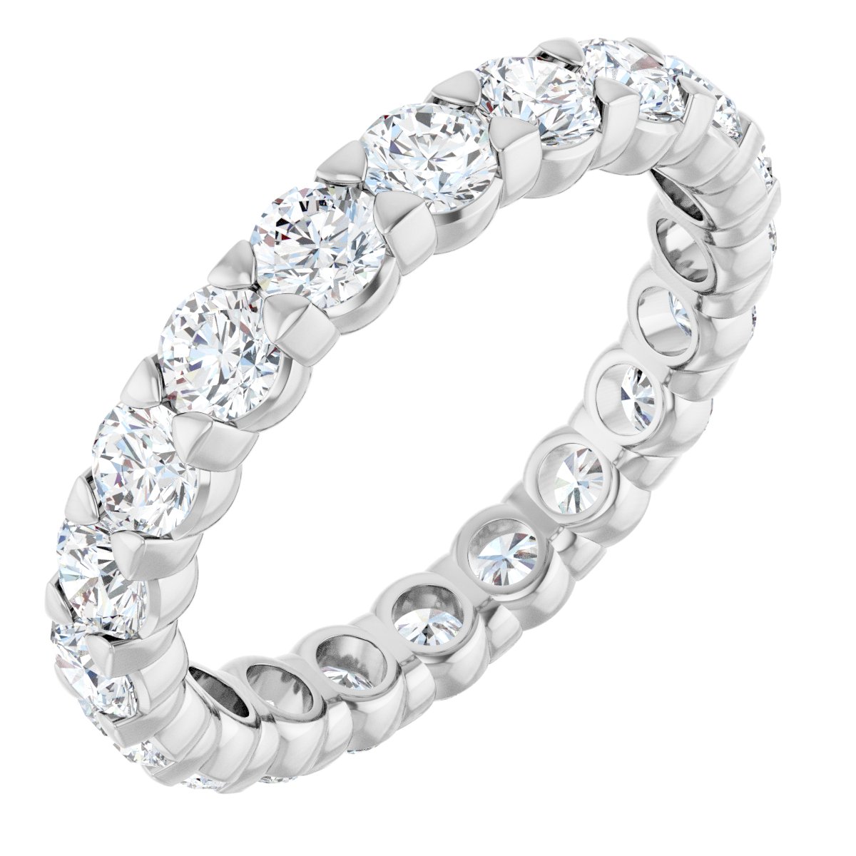 1 1/2 Ctw Lab-Grown Diamond Eternity Band