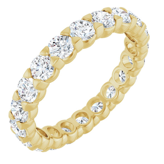 1 1/2 Ctw Lab-Grown Diamond Eternity Band