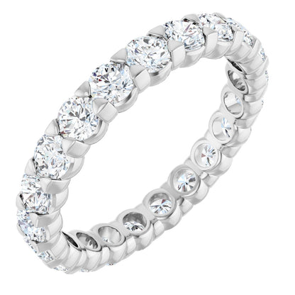 1 5/8 Ctw Lab-Grown Diamond Eternity Band