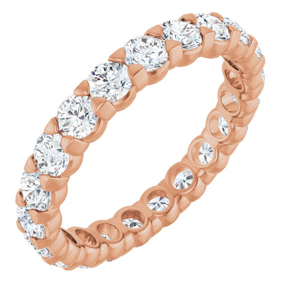1 5/8 Ctw Lab-Grown Diamond Eternity Band