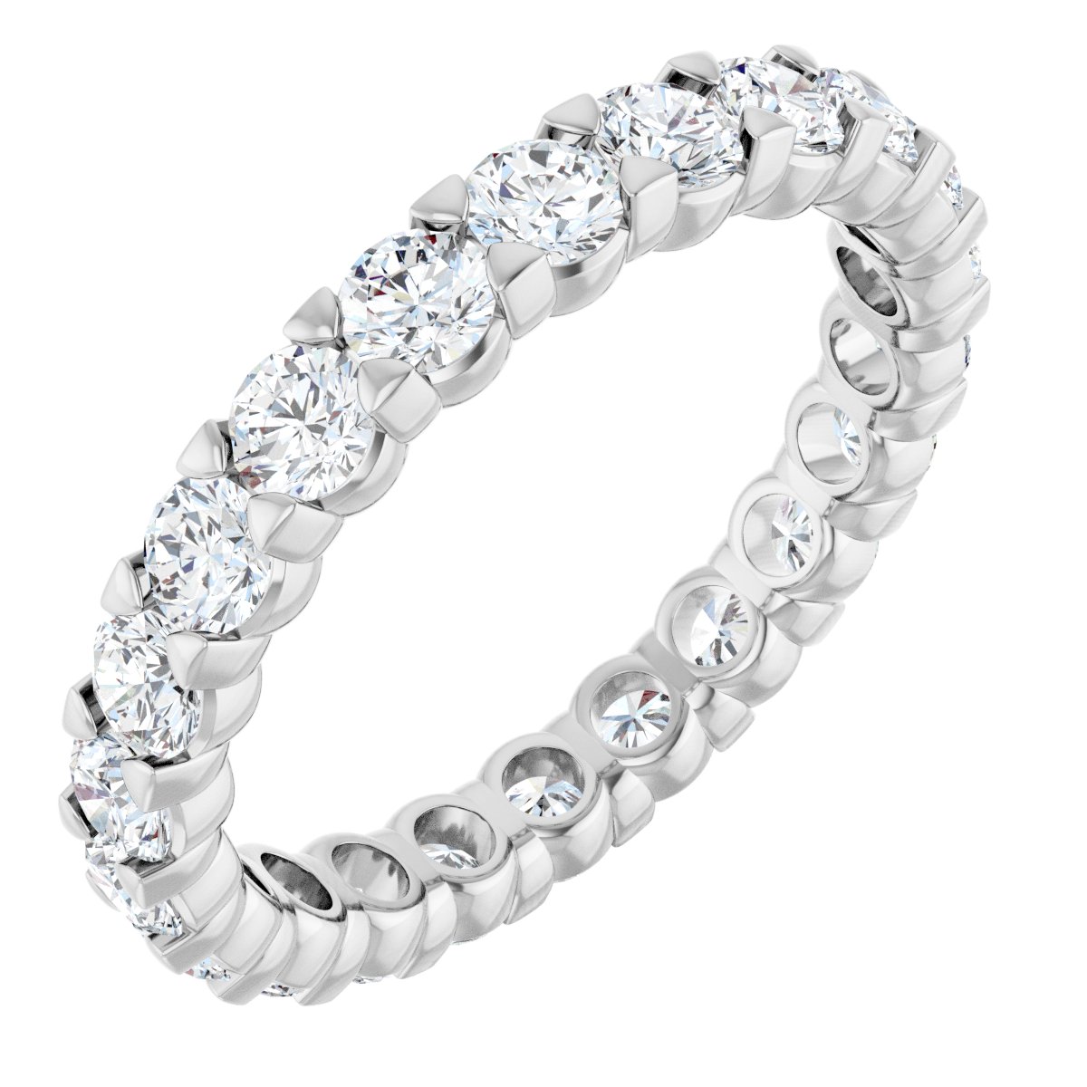 1 3/4 Ctw Lab-Grown Diamond Eternity Band