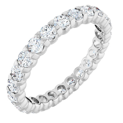 1 9/10 Ctw Lab-Grown Diamond Eternity Band