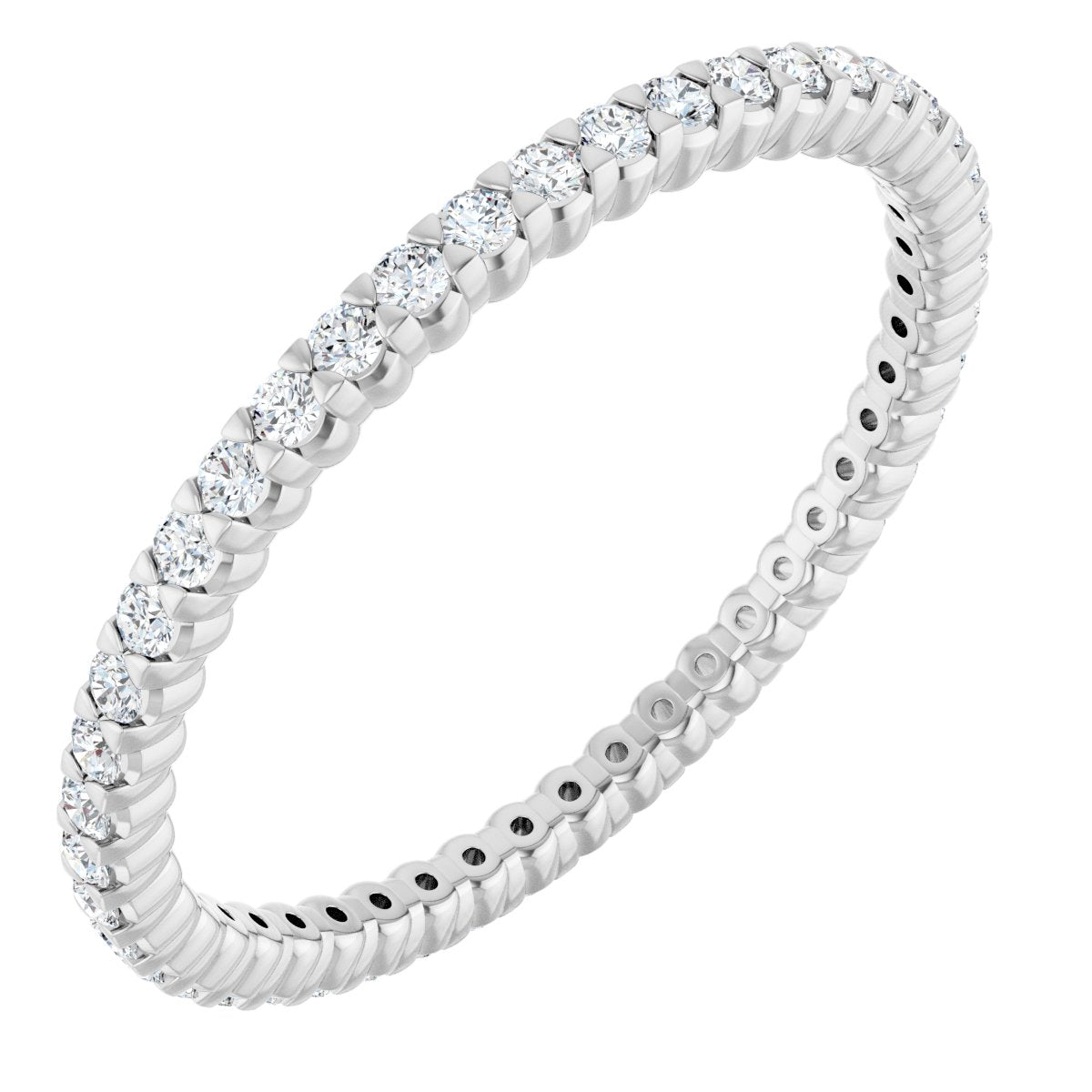 1/2 Ctw Lab-Grown Diamond Eternity Band