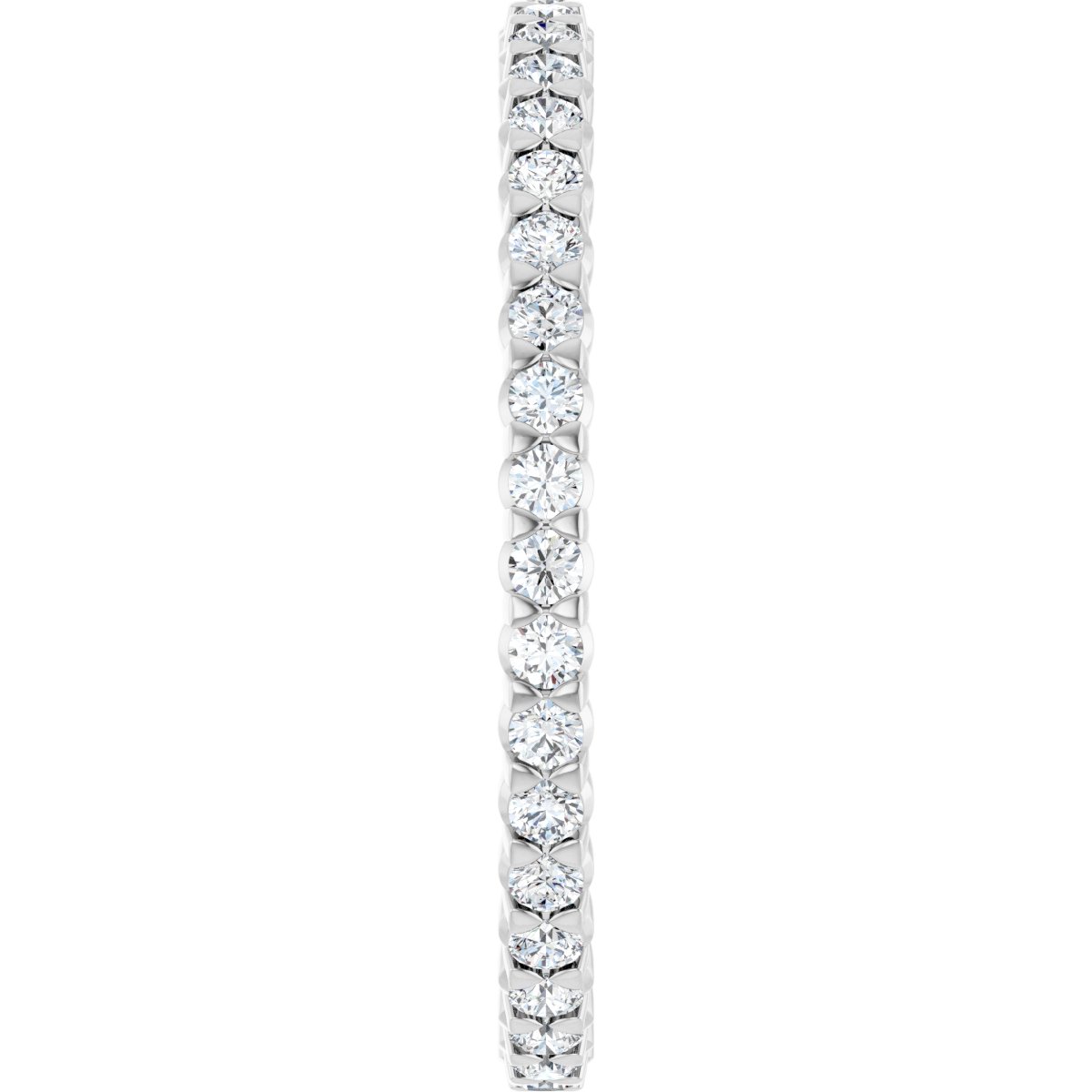 3/8 Ctw Lab-Grown Diamond Eternity Band - White Gold - Lab Grown Diamond