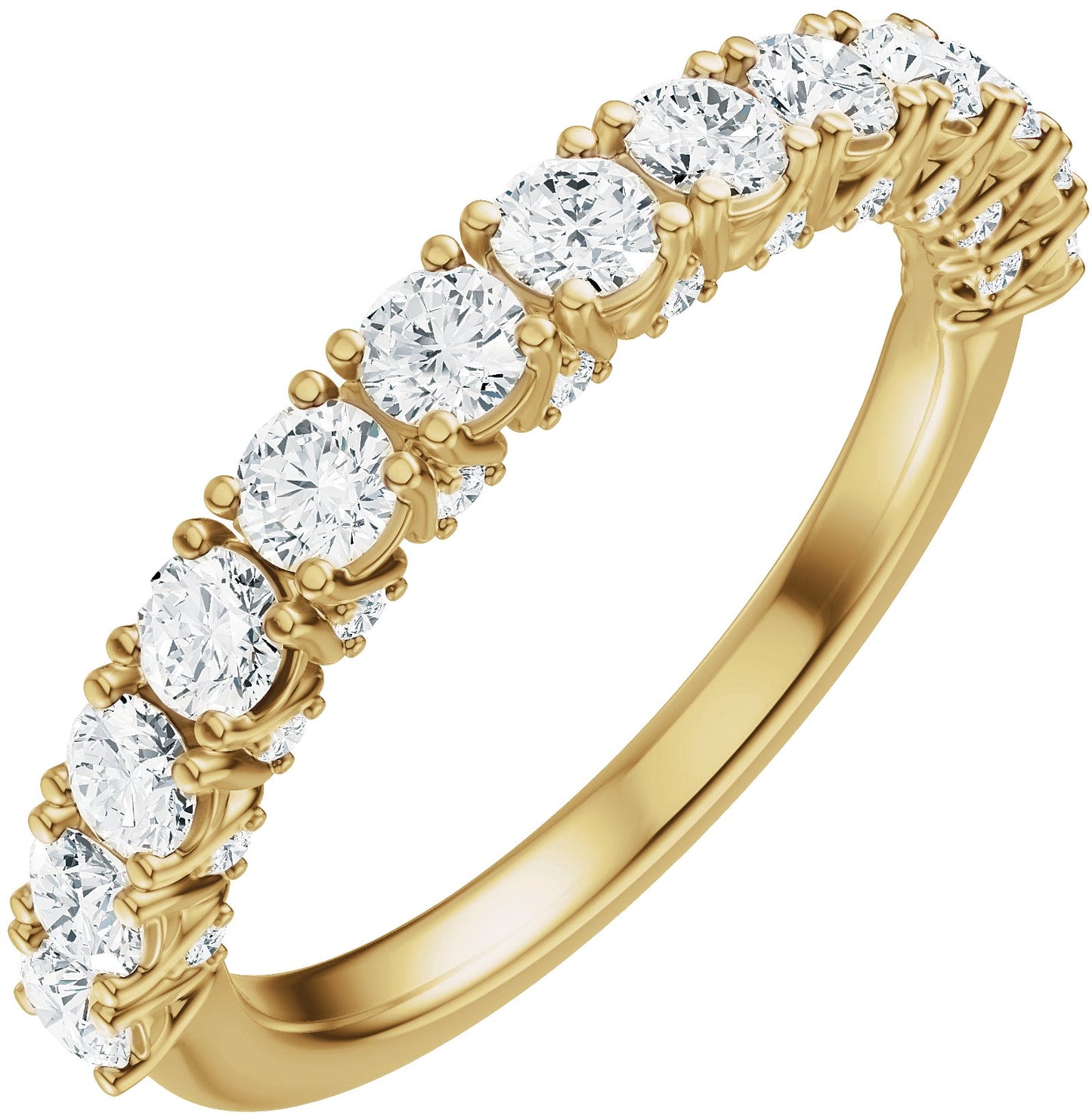 1 Ctw Lab-Grown Diamond Anniversary Band