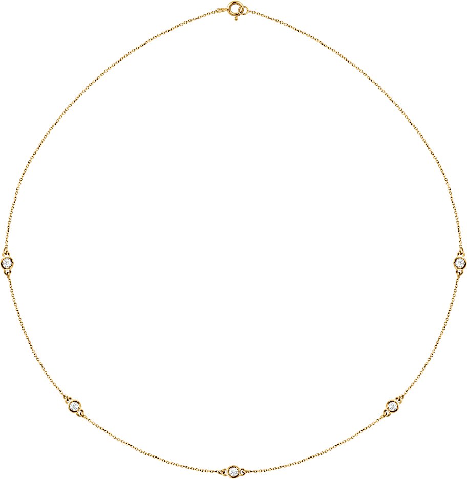 1/2 Ctw Lab-Grown Diamond Necklace - Lab Grown Diamond