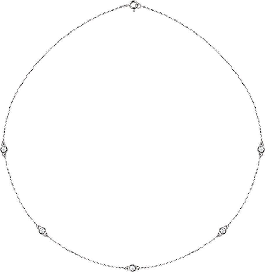 1/2 Ctw Lab-Grown Diamond Necklace