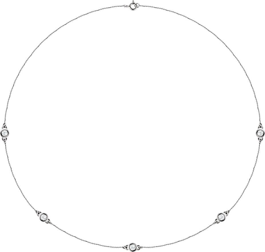 3/4 Ctw Lab-Grown Diamond Necklace
