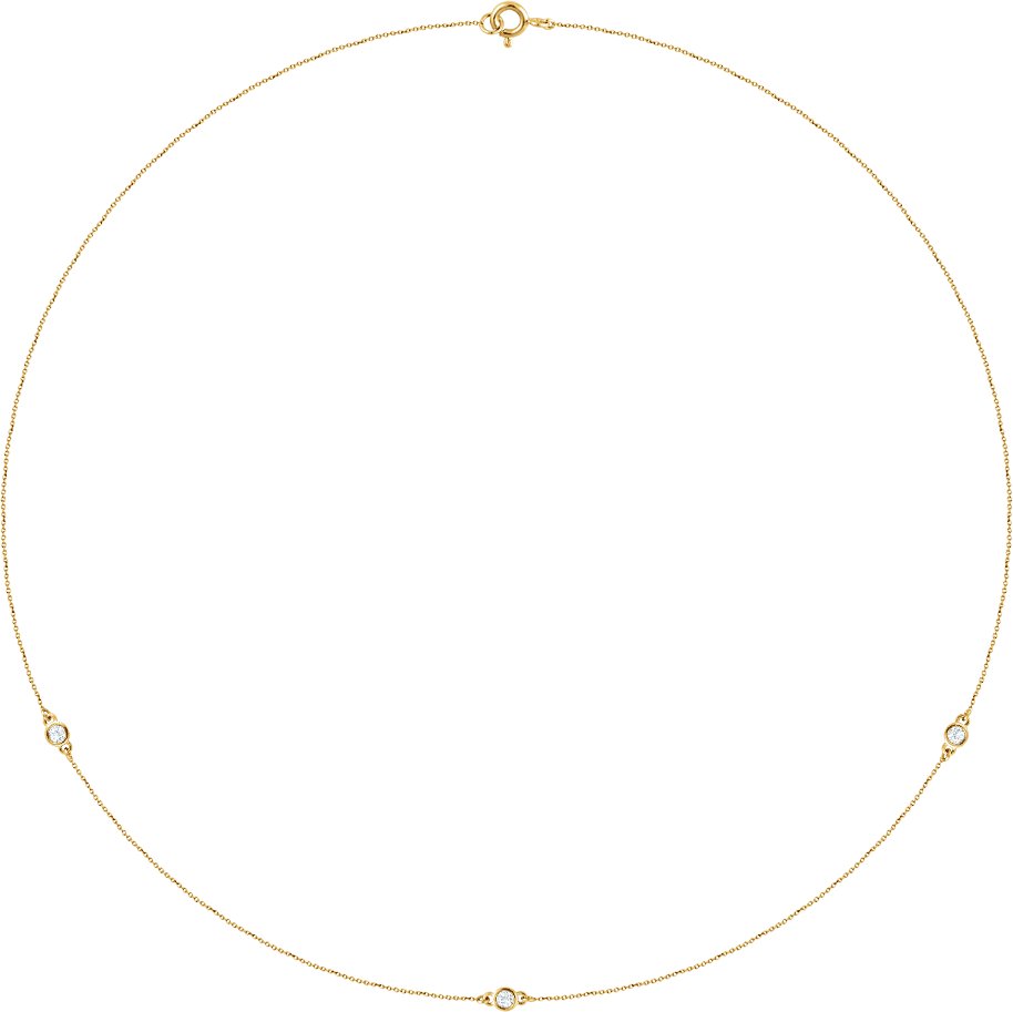 1/5 Ctw Lab-Grown Diamond Necklace - Lab Grown Diamond