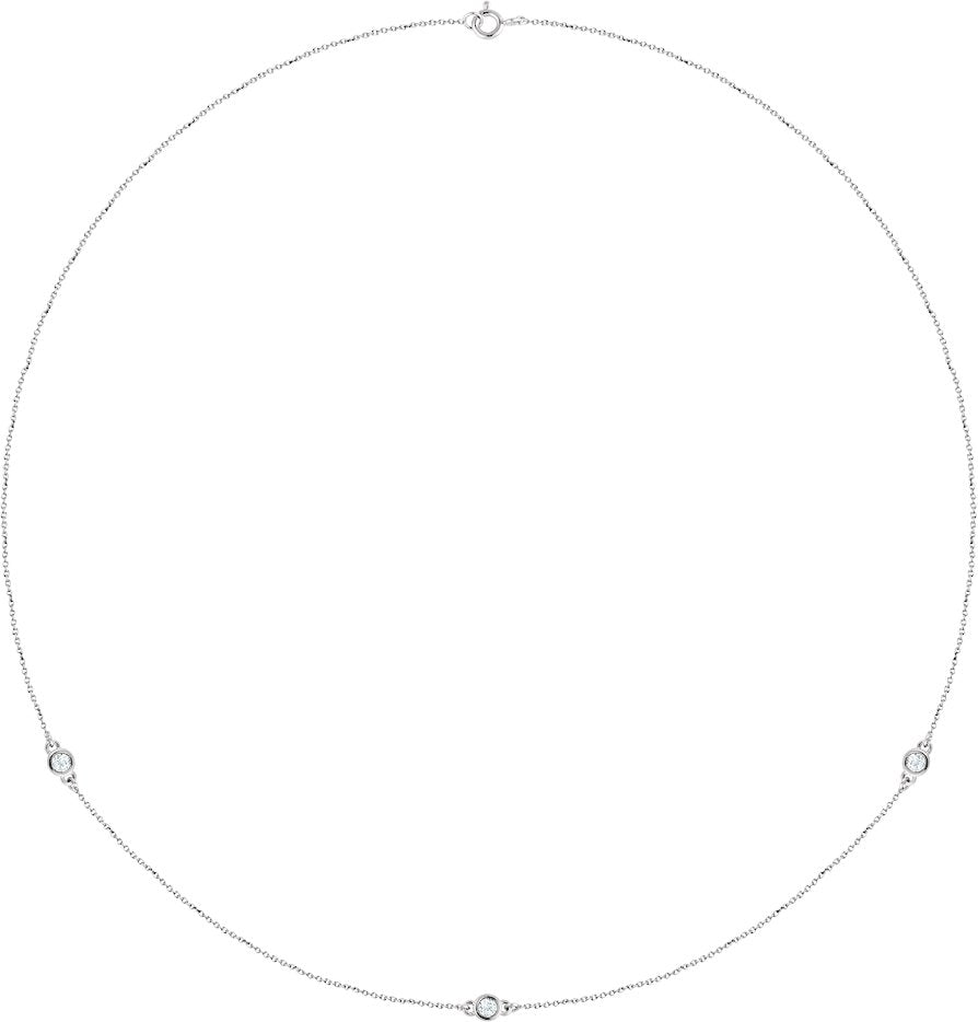 1/4 Ctw Lab-Grown Diamond Necklace