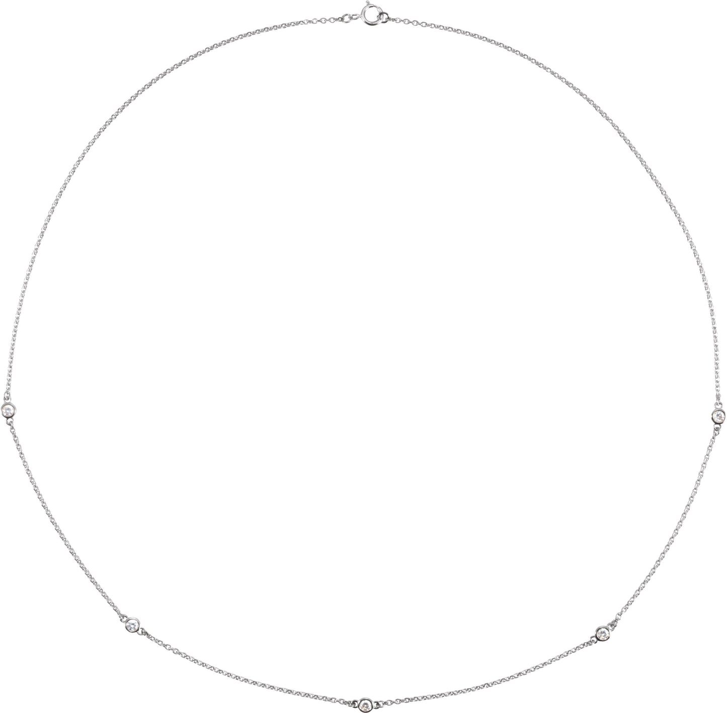 1/4 Ctw Lab-Grown Diamond Necklace