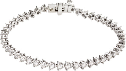 4 3/4 Ctw Lab-Grown Diamond Bracelet