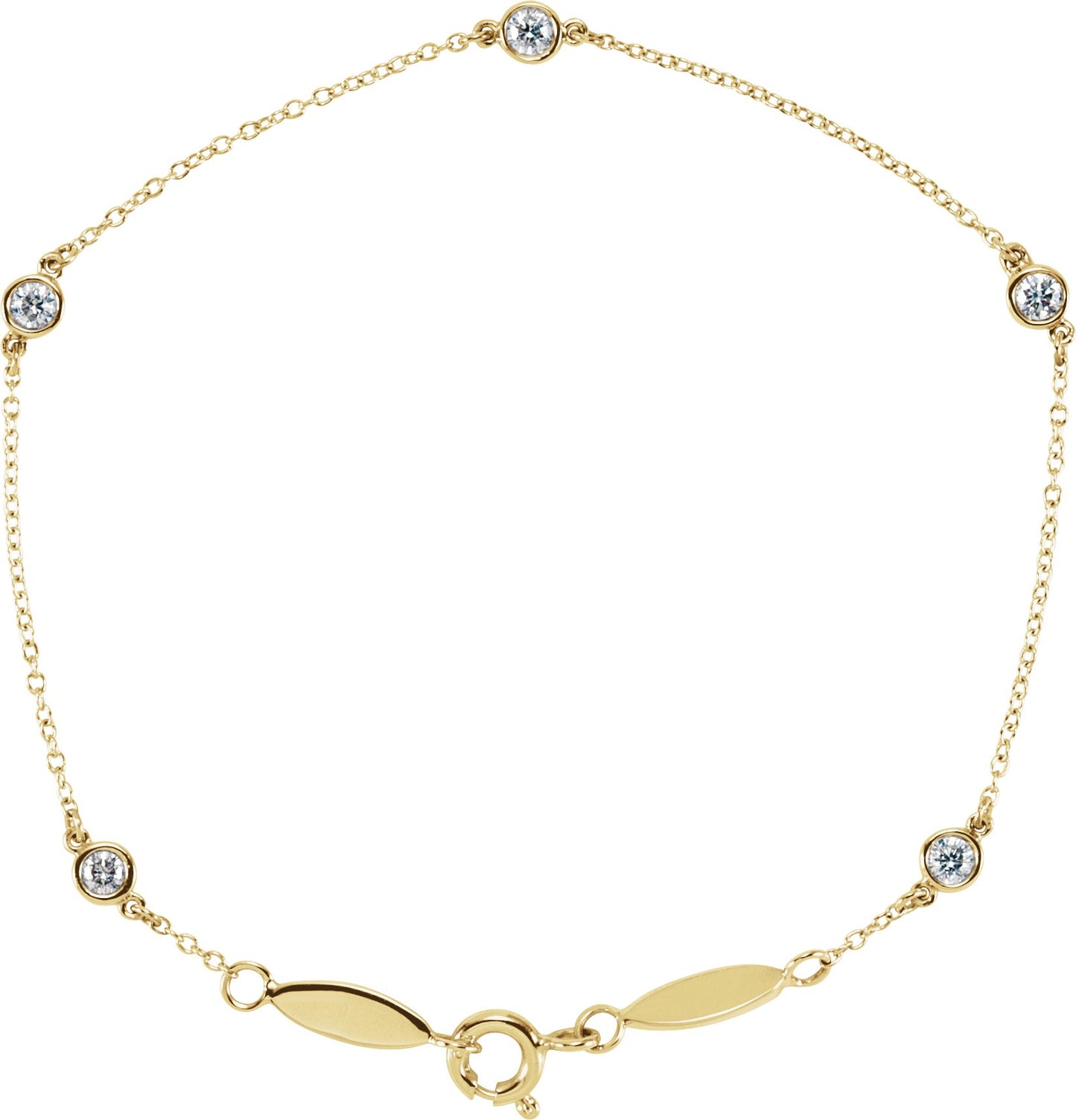 Station Bracelet - Lab Grown Diamond