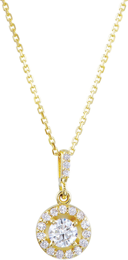 9/10 Ctw Lab-Grown Diamond Necklace