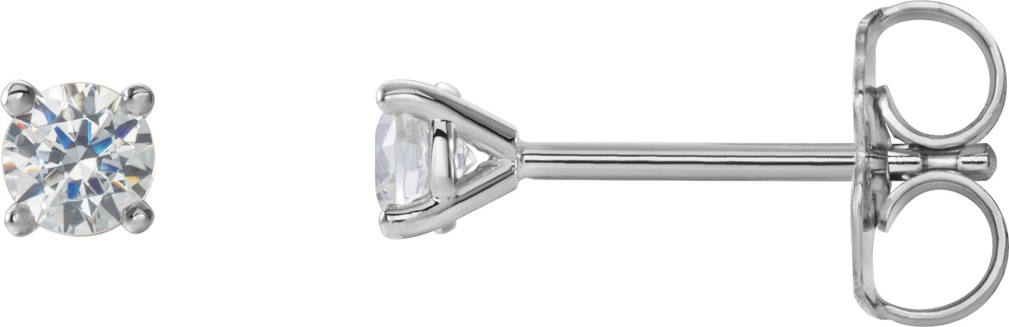 1/8 Ctw Lab-Grown Diamond Stud Earrings