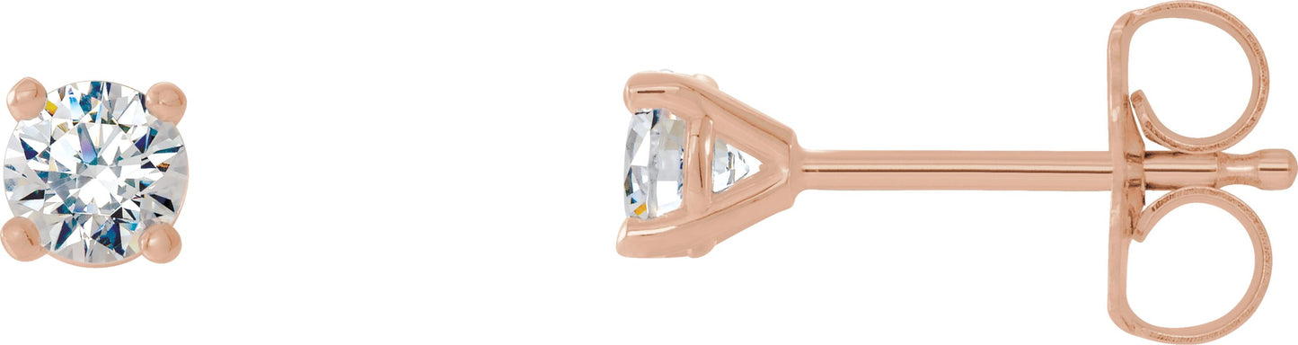 1/8 Ctw Lab-Grown Diamond Stud Earrings