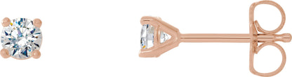 1/8 Ctw Lab-Grown Diamond Stud Earrings
