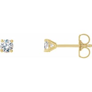 1/8 Ctw Lab-Grown Diamond Sud Earrings