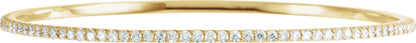 3 Ctw Lab-Grown Diamond Bangle Bracelet - Lab Grown Diamond