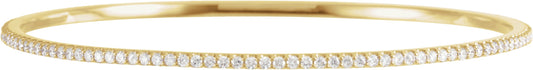 2 Ctw Lab-Grown Diamond Bangle Bracelet - Lab Grown Diamond
