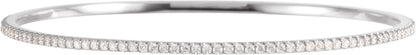 2 Ctw Lab-Grown Diamond Bangle Bracelet