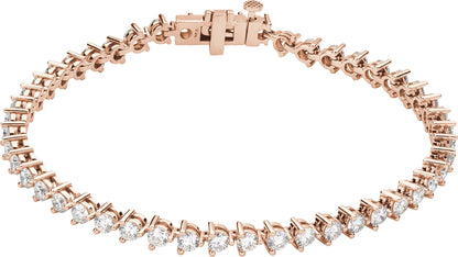 4 3/4 Ctw Lab-Grown Diamond Bracelet