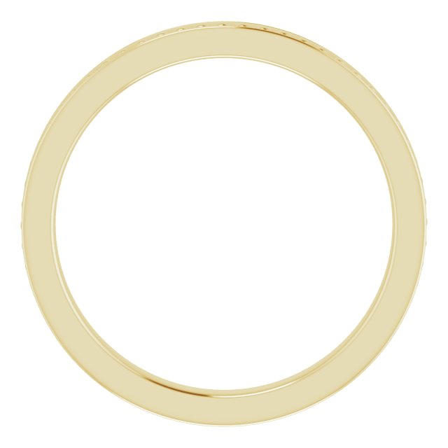Stackable Bead Ring - Yellow Gold