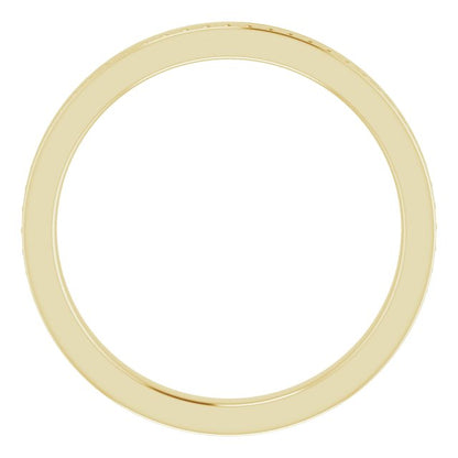 Stackable Bead Ring - Yellow Gold