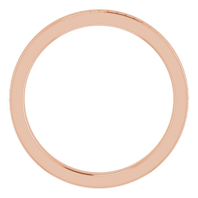 Stackable Bead Ring - Rose Gold