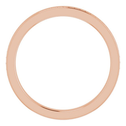 Stackable Bead Ring - Rose Gold
