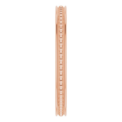 Stackable Bead Ring - Rose Gold