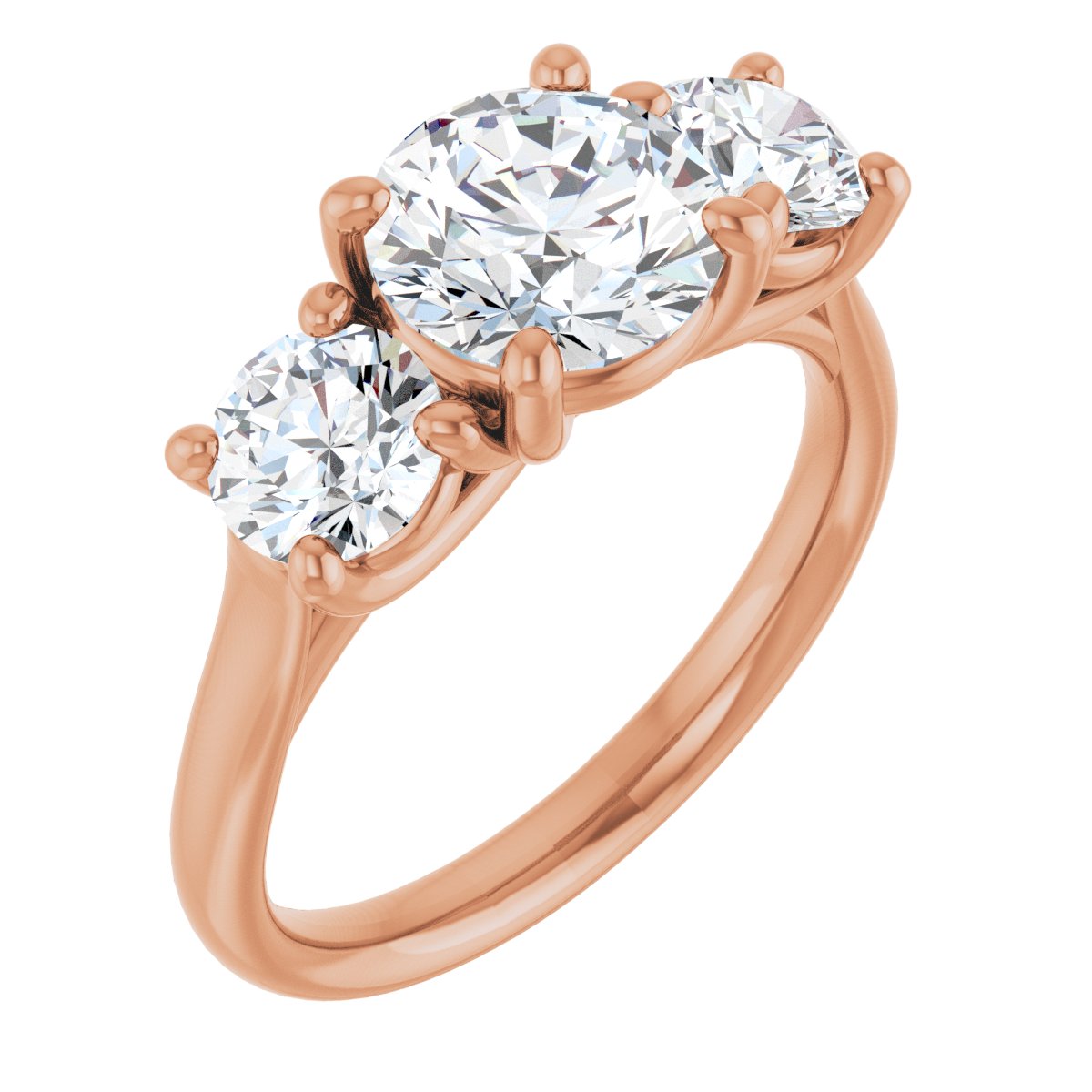 2 1/2 Ctw Lab-Grown Diamond Engagement Ring