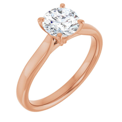 1 Ctw Lab-Grown Diamond Engagement Ring