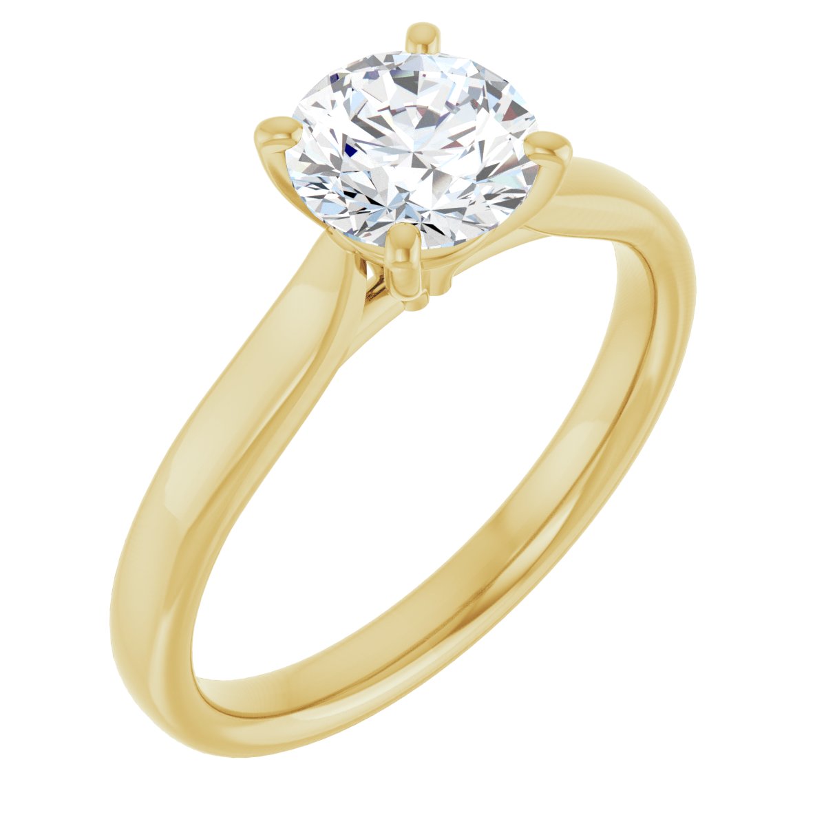 1 Ctw Lab-Grown Diamond Engagement Ring