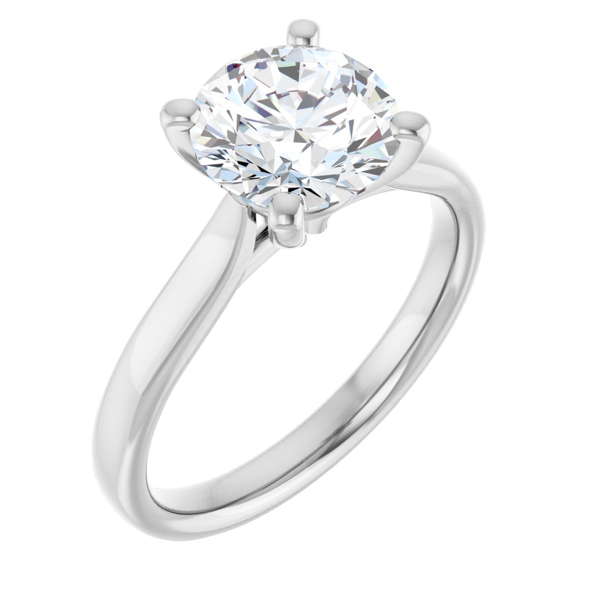 2 Ctw Lab-Grown Diamond Engagement Ring
