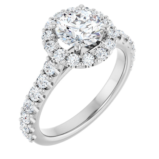 1 3/4 Ctw Lab-Grown Diamond Engagement Ring