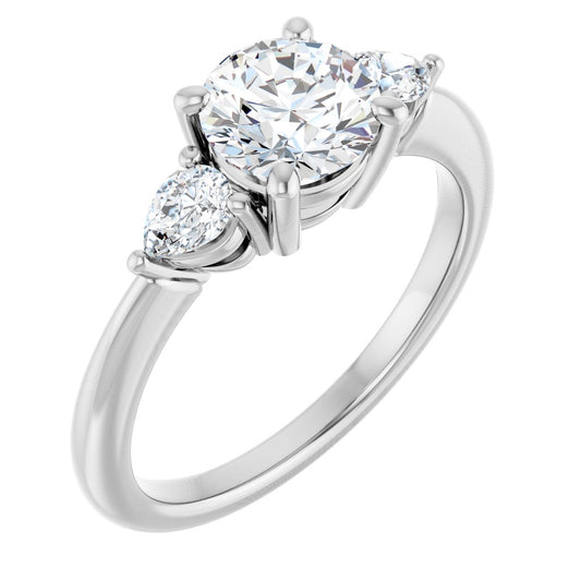 1 1/4 Ctw Lab-Grown Diamond Engagement Ring