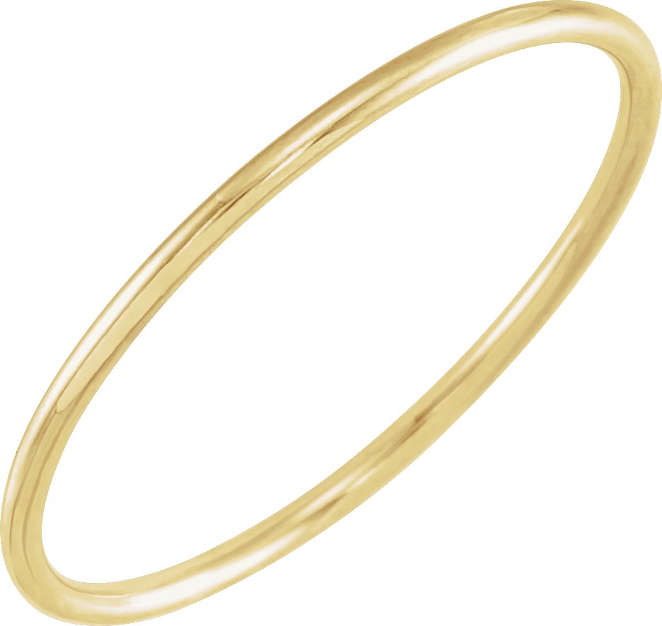 Stackable Ring Size 6 - Yellow Gold