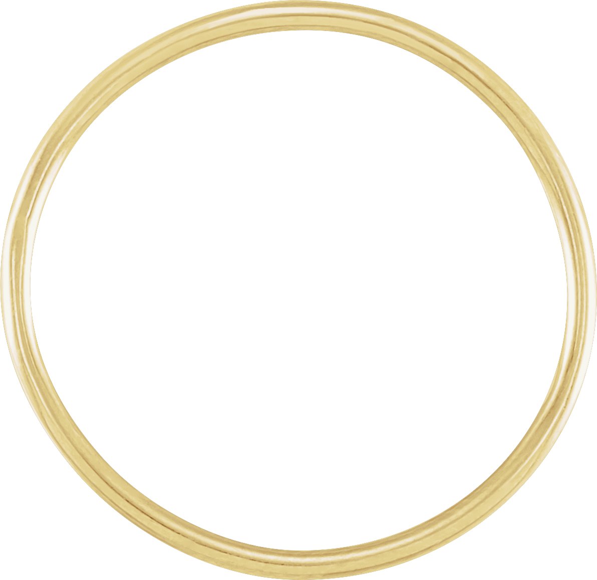 Stackable Ring Size 5 - Yellow Gold